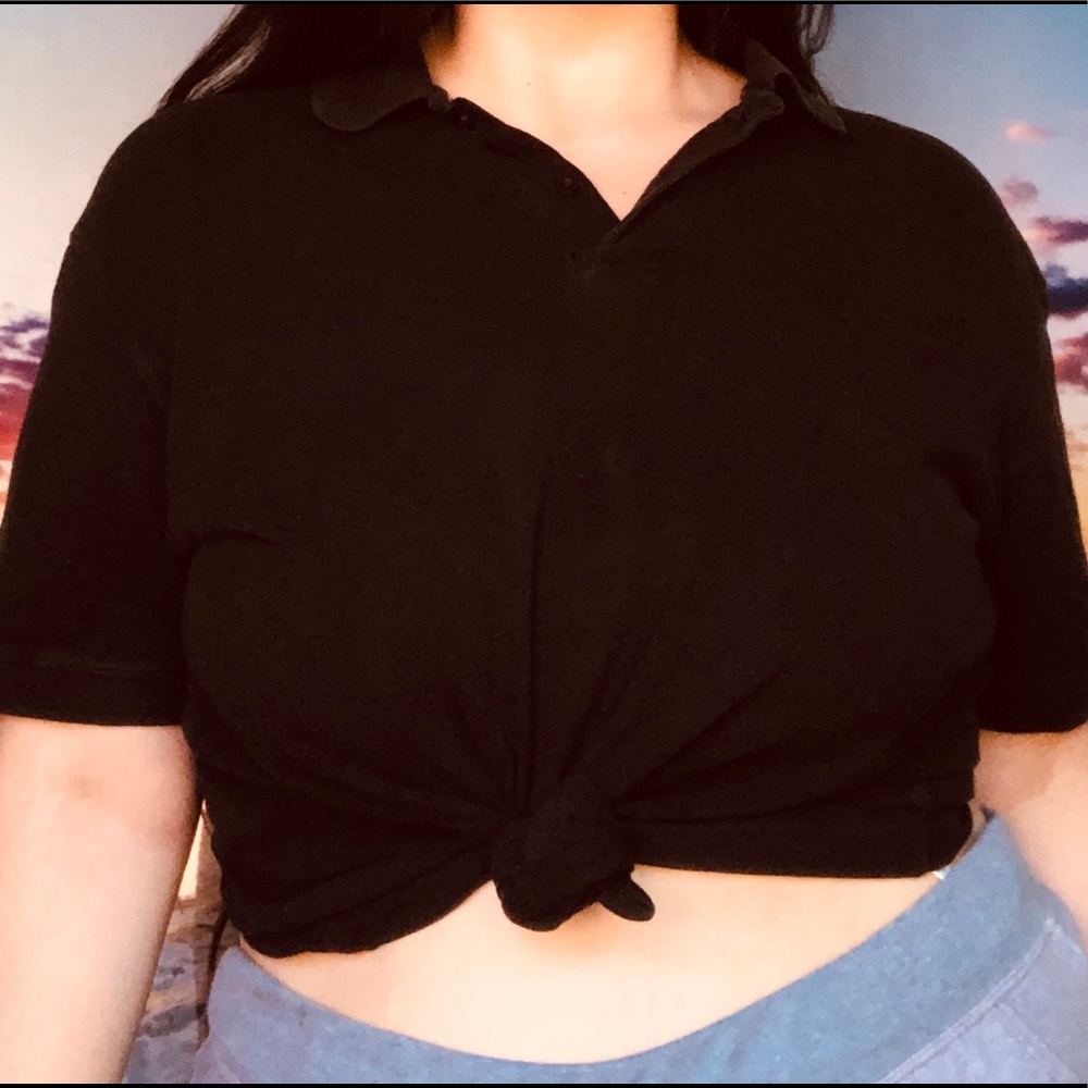 🖤Guess Collared Tee🖤 - Picture 2 of 7